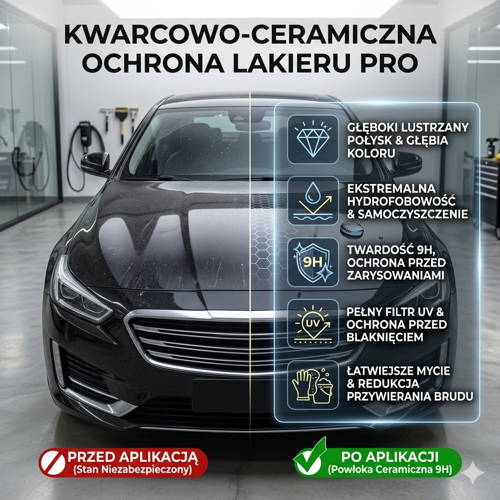 Ceramika w Sprayu do Lakieru  100ml + Ręcznik Gratis