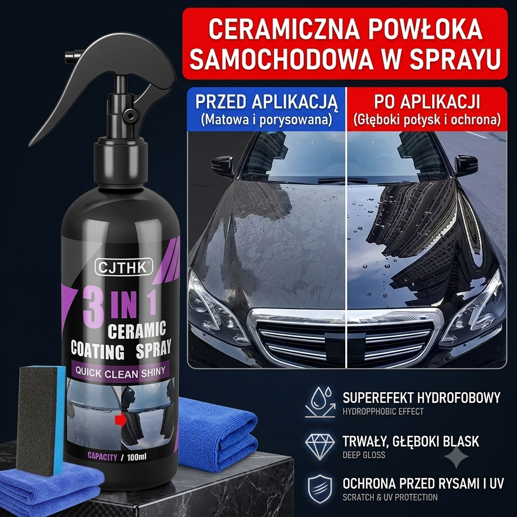 Zestaw do Odnowy Samochodu od FlyMaxx - 20% Ceny od Zakupu Osobno ✨