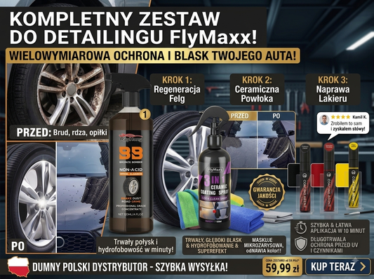 Zestaw do Odnowy Samochodu od FlyMaxx - 20% Ceny od Zakupu Osobno ✨